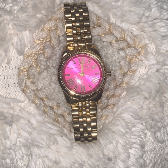 Gold Michael kors watch main image 4